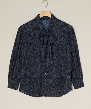 ONWARD Reuse Park 【組曲】ブラウス秋冬 ネイビー