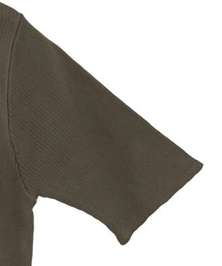 Green Parks ・Ｐｅｔｉｔ　Ｆｌｅｕｒ　バイカラーレイヤードニット Brown