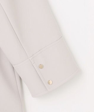 ANY SIS 【2WAY】エレカジストレッチミドルトレンチ コート ライトグレー