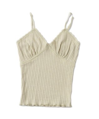 WEGO レースニットビスチェ グリーン