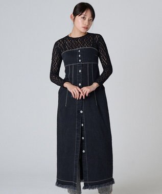 Ripo trenta anni DENIM BUSTIER DRESS デニムワンピース
