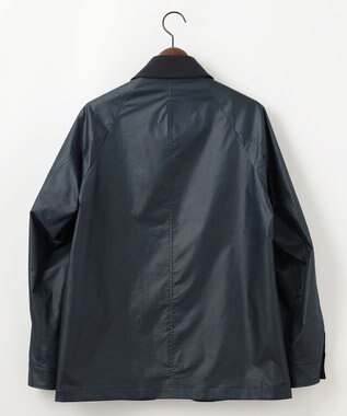 JOSEPH ABBOUD MOUNTAIN 【ストレッチ】ヴィンテージワックスストレッチアウトドア ブルゾン ネイビー系