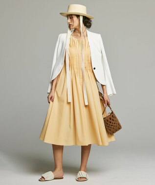 BEIGE， LUCILLE / Aラインドレス L.Orange