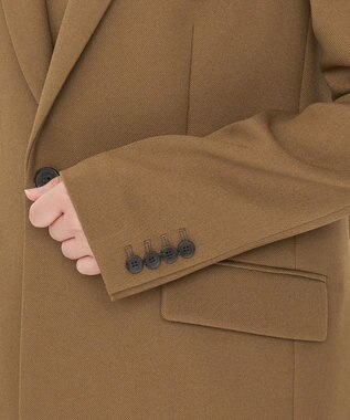 uncrave プレーンスーツ ジャケット（uncrave WHITE） ブラウンカーキ