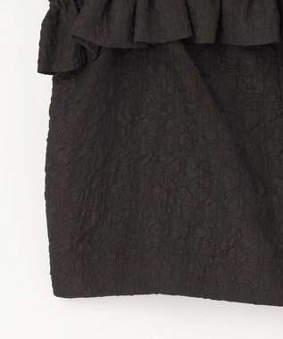 GRACE CONTINENTAL ビスチェチュールトップ ブラック