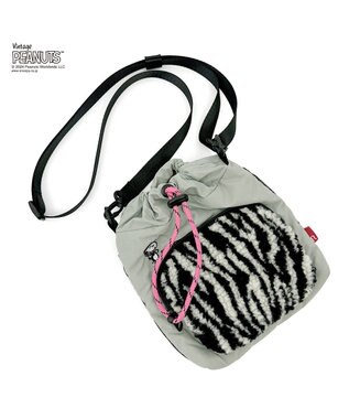 ROOTOTE 8410【スヌーピー】IP.ベビールー.ボア.ピーナッツ-9S 03：グレー