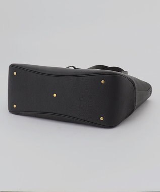 GOTAIRIKU 【ETIAM】シュリンク ファスナートートバッグ（L）《Flexi》 ブラック系