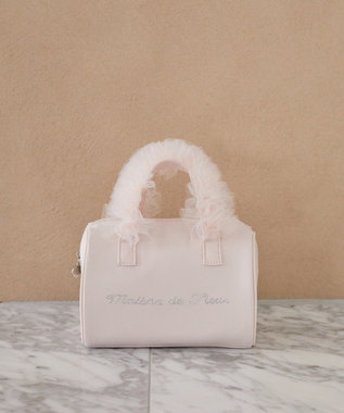 Maison de FLEUR チュールハンドル2Wayボストンバッグ