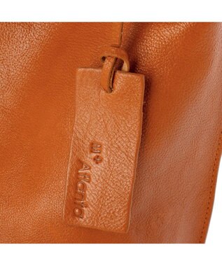 UNBILLION アトランタ ATLANTA / 牛革ロープハンドル2wayショルダーL キャメル