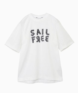 FORFORMO Fraise Print T-shirt-A フライスプリントTシャツ ホワイト