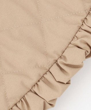 #Newans LILY/ キルティング付け襟 ベージュ系