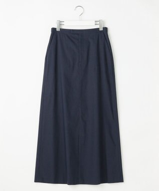 自由区 ファンクショナルナロー スカート ネイビー