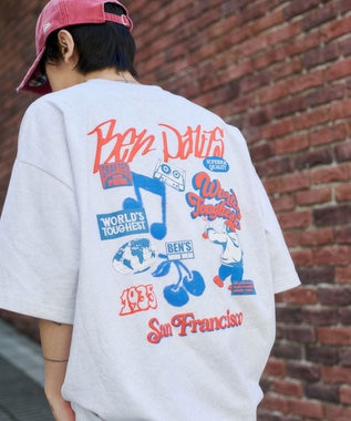 WEGO 【SMLサイズ展開】別注BENDAVISグラフィックT（SS）