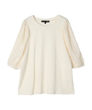 Green Parks ・ＳＵＧＡＲ　ＳＰＯＯＮイソザイスリーブプルオーバー Off White