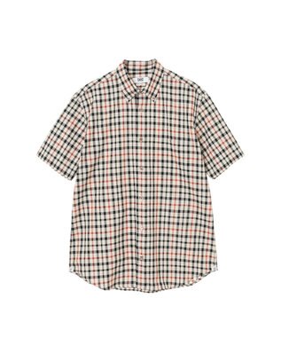 DAKS ハウンドトゥースハウスチェック ボタンダウンシャツ ハウスチェック