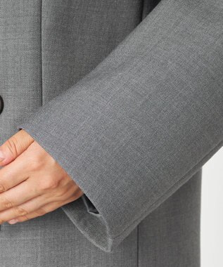 NAVE 【Nave】ボンディング オーバージャケット ライトグレー系