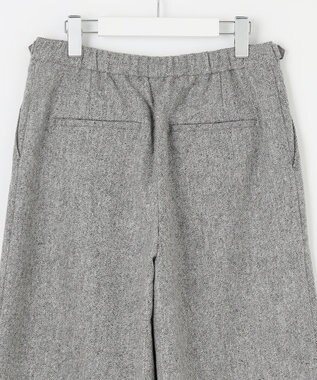 J.PRESS LADIES S 【WEB限定カラーあり】ツイードツイル キュロット パンツ ライトグレー系