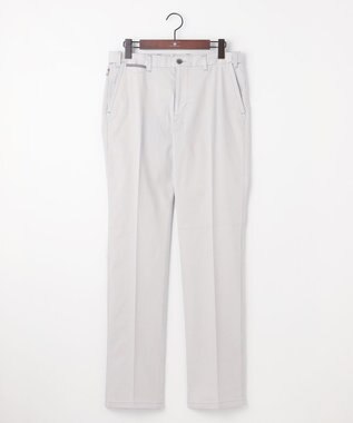 JOSEPH ABBOUD 【ウエストも伸びる！】オーガニックストレッチ パンツ ライトグレー系8