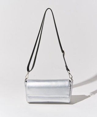 AMERICAN HOLIC 2WAY柄テープショルダーバッグ Silver