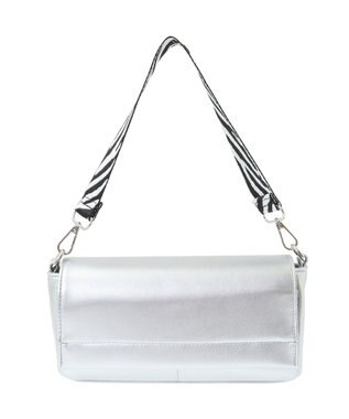 AMERICAN HOLIC 2WAY柄テープショルダーバッグ Silver