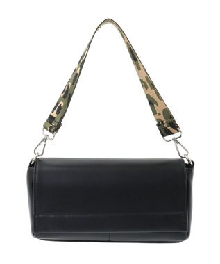 AMERICAN HOLIC 2WAY柄テープショルダーバッグ Black