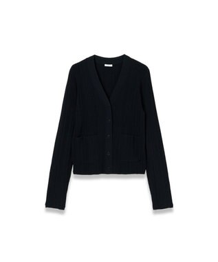JOSEPH ニットプリッセ　カーディガン Black