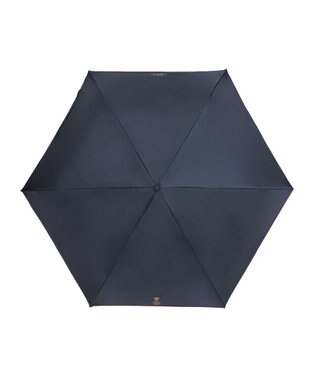 MOONBAT 【自動開閉】POLO RALPH LAUREN 遮光 晴雨兼用 折りたたみ日傘 無地 ポロベア ディープブルー