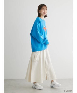 Green Parks ベイマックス／グラフィック裏毛プルオーバー Blue