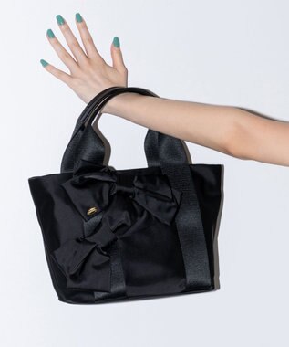 TOCCA 【大人百花掲載・撥水】T CADEAU TOTE トートバッグ ブラック系