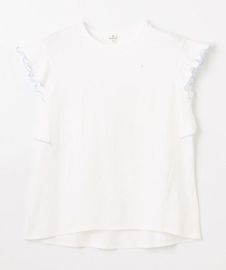 組曲 KIDS 【150-160㎝】バックフリル チュニック オフホワイト