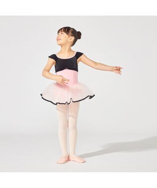 Chacott スカート付レオタード ピンク