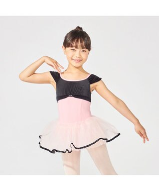 Chacott スカート付レオタード ピンク