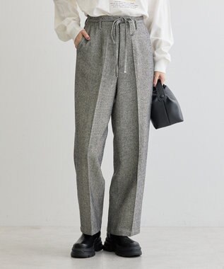 Green Parks ・ＥＬＥＮＣＡＲＥ　ＤＵＥ　ツイードカーブパンツ