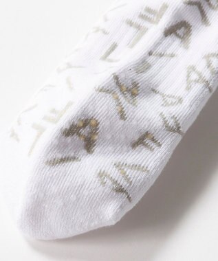 FILA GOLF／marie claire 【FILA GOLF】 ロゴグラフィックソックス ホワイト