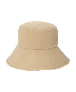 Green Parks ・ツバヒロフリンジハット Beige