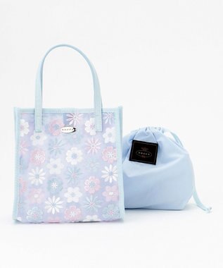 【WEB限定】CHERISH UPCYCLEBAG アップサイクルバッグ, サックスブルー系, F