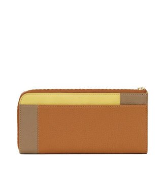 IBIZA コンビナシオン　L字ファスナー長財布　 キャメル