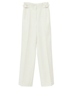 YECCA VECCA サイドベルテッドパンツ Ivory