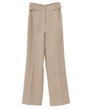 YECCA VECCA サイドベルテッドパンツ Beige