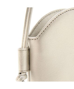 MioFIRANO CO-03 arch_mini shoulder ミニショルダーバッグ 本革　MIOF. ミオフ SILVER