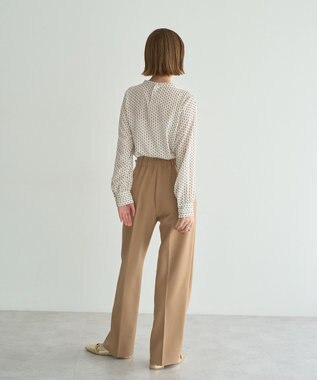 YECCA VECCA サイドベルテッドパンツ Beige