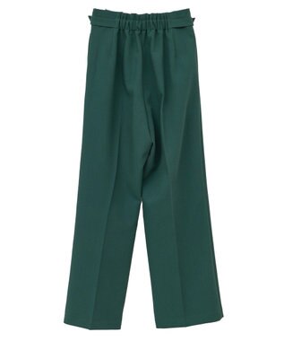 YECCA VECCA サイドベルテッドパンツ Green