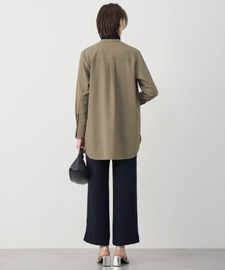 ICB ベルベットライン トラックワイドパンツ ネイビー