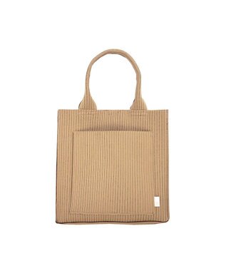 ROOTOTE 1062【ラメ糸ミックス－正方形型】LT.スクエア.グリンプス.ニット-A 03：ベージュ