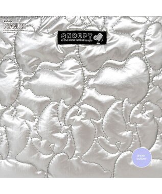 ROOTOTE 8450【スヌーピー】IP.ミディアム.キルト.ピーナッツ-0N 02：シャイニーシルバー