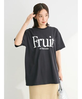 Green Parks ■　ＦＲＵＩＴ　ＯＦ　ＴＨＥ　ＬＯＯＭ　ロゴｐｔＴＥＥ Black