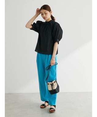 Green Parks ・ＥＬＥＮＣＡＲＥ　ＤＵＥ　バックリボンブラウス Off White