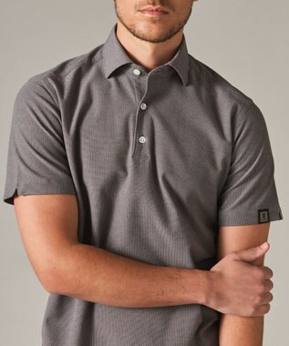 GOTAIRIKU 3年連続売上NO1/キングサイズ登場【仕事で着られる】キレイめ 鹿の子 BIZ ポロシャツ ダークブラウン(WEB限定/26年新色)