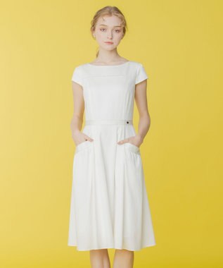 TOCCA 【洗える！】BLUE CIEL ドレス ホワイト系