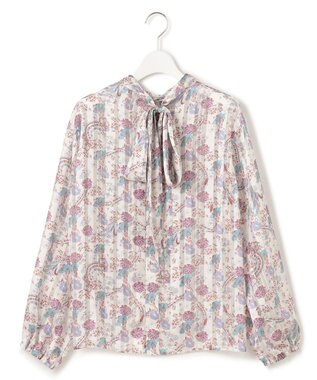 J.PRESS YORK STREET 【WOMEN】ボウタイブラウス ホワイト系5